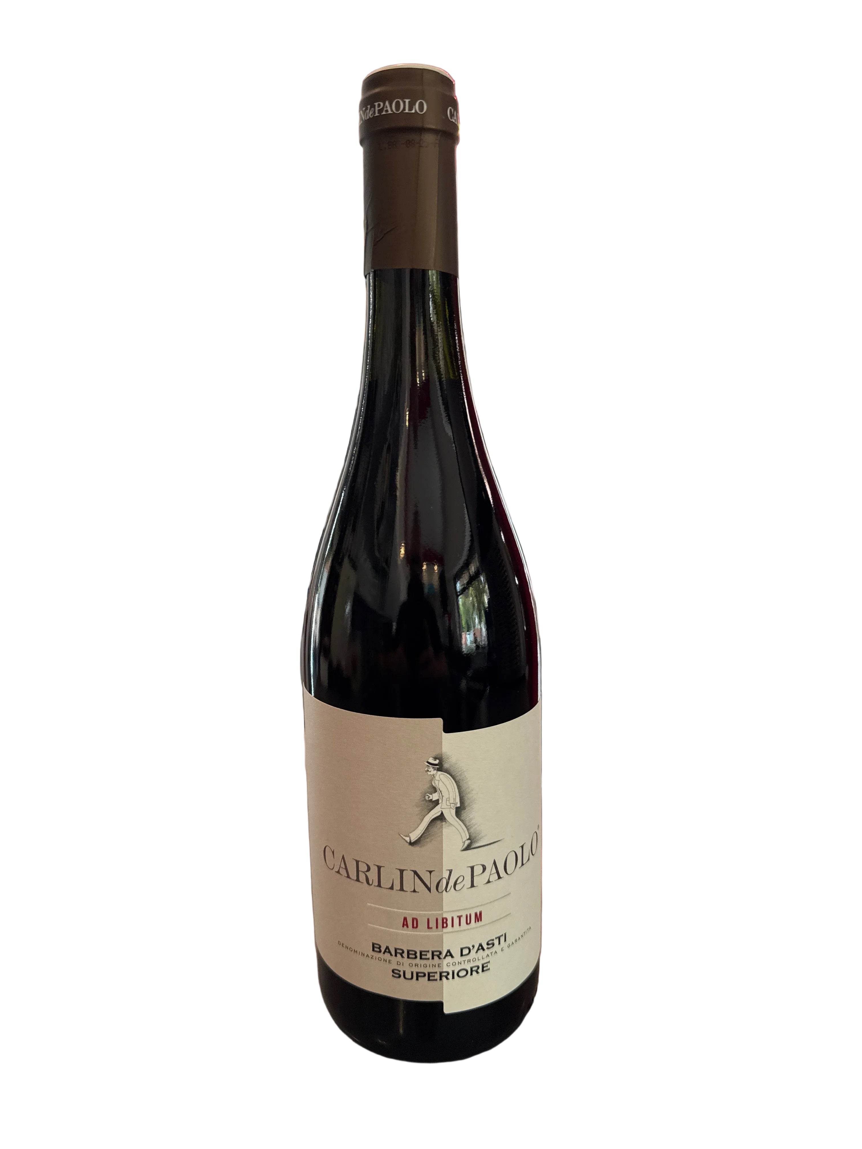 Barbera D’Asti DOCG superiore Ad Libitum 2023 Carlin de Paolo
